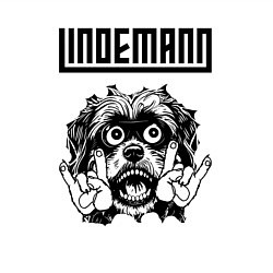 Свитшот хлопковый мужской Lindemann - rock dog, цвет: белый — фото 2