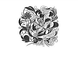 Свитшот хлопковый мужской Органические линии, цвет: белый — фото 2