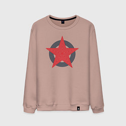 Мужской свитшот Red star symbol