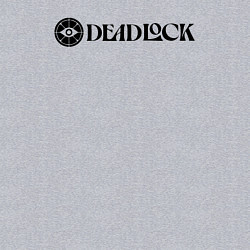 Свитшот хлопковый мужской Deadlock white logo, цвет: меланж — фото 2