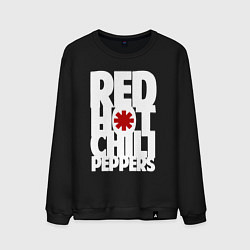 Мужской свитшот RHCP - title and logo