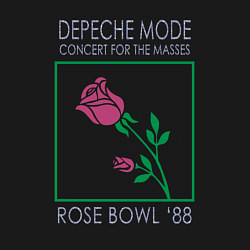 Свитшот хлопковый мужской Depeche Mode - Rose Bowl 88, цвет: черный — фото 2