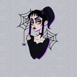 Свитшот хлопковый мужской Лидия - Битлджус, цвет: меланж — фото 2