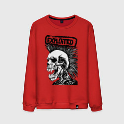 Мужской свитшот The exploited skull