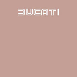 Свитшот хлопковый мужской Дух Ducati, цвет: пыльно-розовый — фото 2