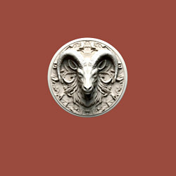 Свитшот хлопковый мужской Козерог знак западного зодиака, цвет: кирпичный — фото 2