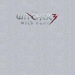 Свитшот хлопковый мужской The Witcher 3 logo, цвет: меланж — фото 2