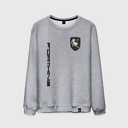 Свитшот хлопковый мужской Forthing, цвет: меланж