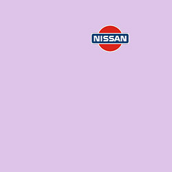 Свитшот хлопковый мужской Nissan logo auto steel, цвет: лаванда — фото 2