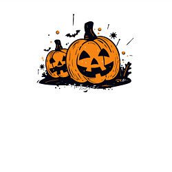 Свитшот хлопковый мужской Pumpkins, цвет: белый — фото 2