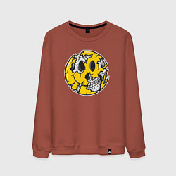 Мужской свитшот Smile skull