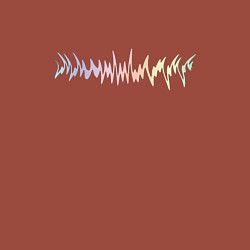 Свитшот хлопковый мужской Music art design, цвет: кирпичный — фото 2