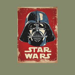 Свитшот хлопковый мужской Дарт Вейдер, цвет: авокадо — фото 2