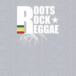 Свитшот хлопковый мужской Roots reggae, цвет: меланж — фото 2