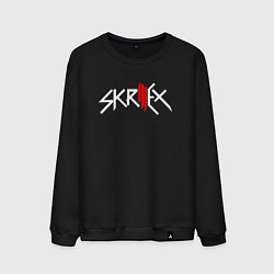 Мужской свитшот Skrillex - logo