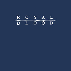 Свитшот хлопковый мужской Royal Blood - logo, цвет: тёмно-синий — фото 2