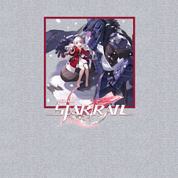 Свитшот хлопковый мужской Клара, цвет: меланж — фото 2