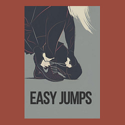 Свитшот хлопковый мужской Easy jumps in boots, цвет: кирпичный — фото 2
