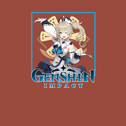 Свитшот хлопковый мужской Барбара, цвет: кирпичный — фото 2