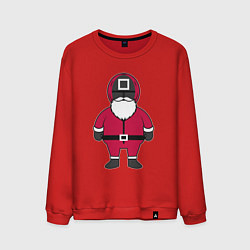 Мужской свитшот Squid game Santa