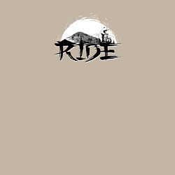 Свитшот хлопковый мужской Езда на велосипеде с медведями, цвет: миндальный — фото 2