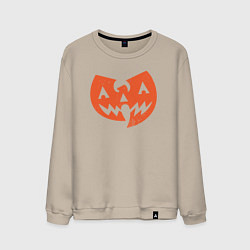Свитшот хлопковый мужской Wu-Tang halloween, цвет: миндальный