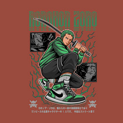 Свитшот хлопковый мужской Ван пис Kimura, цвет: кирпичный — фото 2