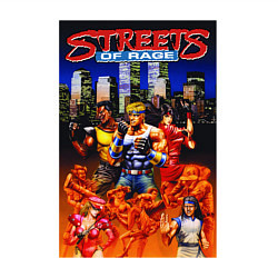 Свитшот хлопковый мужской Streets of rage - bare knuckle, цвет: белый — фото 2