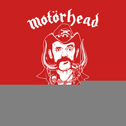 Свитшот хлопковый мужской Motorhead - Лемми, цвет: красный — фото 2