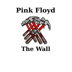 Свитшот хлопковый мужской Пинк флойд пинки стена, цвет: белый — фото 2