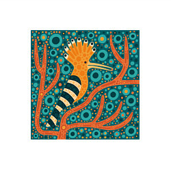 Свитшот хлопковый мужской Удод, цвет: белый — фото 2