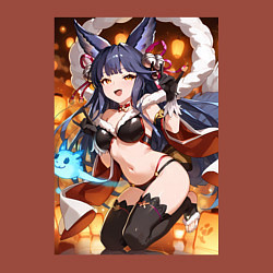 Свитшот хлопковый мужской Yuel Yuri sexy Granblue Fantasy, цвет: кирпичный — фото 2