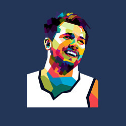 Свитшот хлопковый мужской Luka smile, цвет: тёмно-синий — фото 2