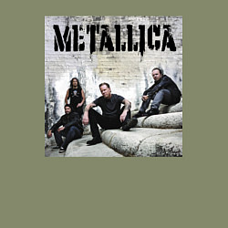 Свитшот хлопковый мужской Metallica - cool guys, цвет: авокадо — фото 2