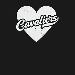 Свитшот хлопковый мужской Love Cavaliers, цвет: черный — фото 2
