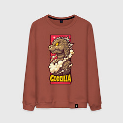 Мужской свитшот Pink godzilla