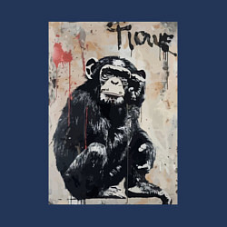 Свитшот хлопковый мужской Style monkey, цвет: тёмно-синий — фото 2