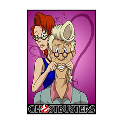 Свитшот хлопковый мужской Ghostbusters - Egon and Janine, цвет: белый — фото 2