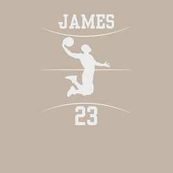 Свитшот хлопковый мужской James dunk, цвет: миндальный — фото 2