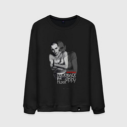 Свитшот хлопковый мужской Underworld - trainspotting born slippy, цвет: черный