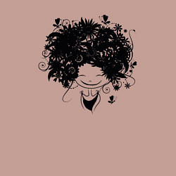 Свитшот хлопковый мужской Spring girl, цвет: пыльно-розовый — фото 2