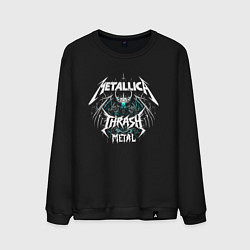 Мужской свитшот Metallica - thrash metal rock