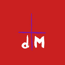 Свитшот хлопковый мужской Depeche Mode - Sofad logos, цвет: красный — фото 2