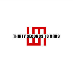 Свитшот хлопковый мужской 30 seconds to mars, цвет: белый — фото 2