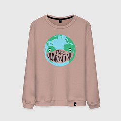 Мужской свитшот Я на карантине