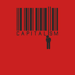 Свитшот хлопковый мужской Capitalism, цвет: красный — фото 2