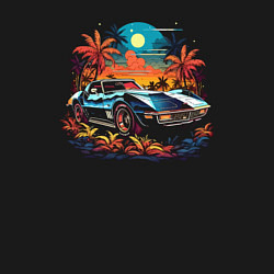 Свитшот хлопковый мужской Sunny car, цвет: черный — фото 2