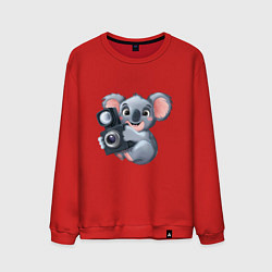 Мужской свитшот Коала фотограф