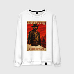 Мужской свитшот Red dead redemtion постер