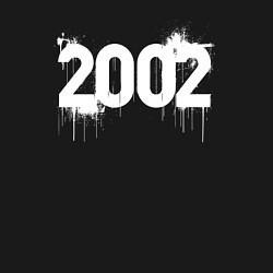 Свитшот хлопковый мужской Граффити стиль 2002, цвет: черный — фото 2